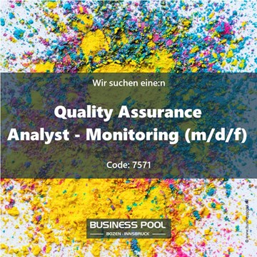 Quality Assurance Analyst - Monitoring